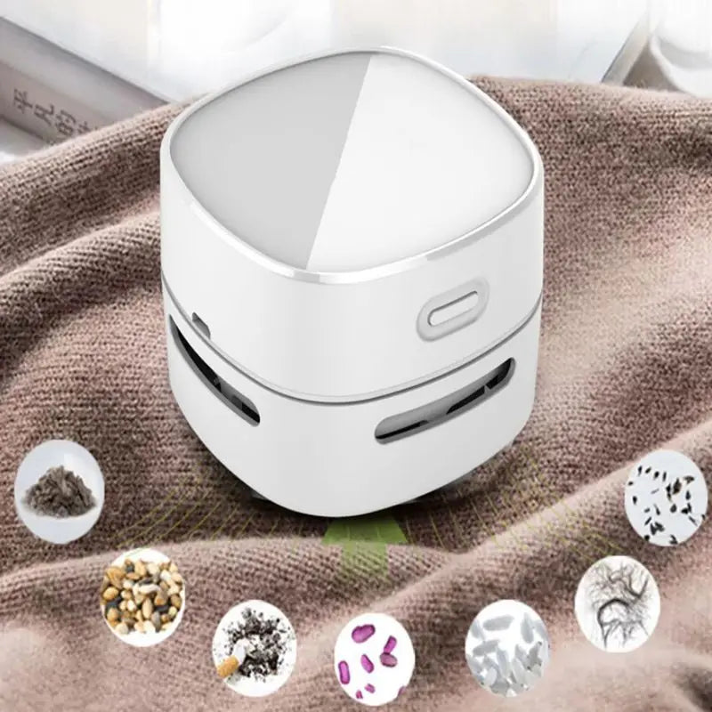 DeskSweep Pro™ – Wireless Mini Desktop Vacuum