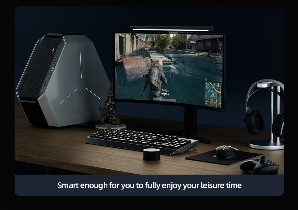 VisionGlow Max™ – Premium Monitor Light Bar