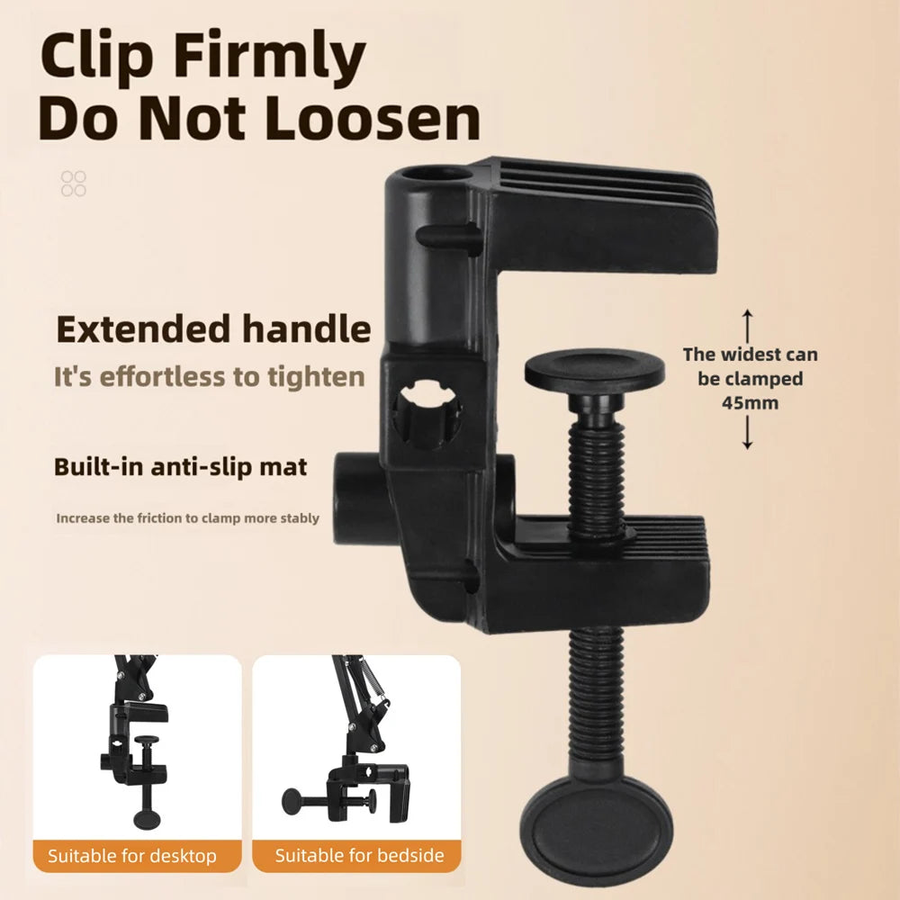 FlexGlow™ – LED Fill Light with Adjustable Arm Phone Holder