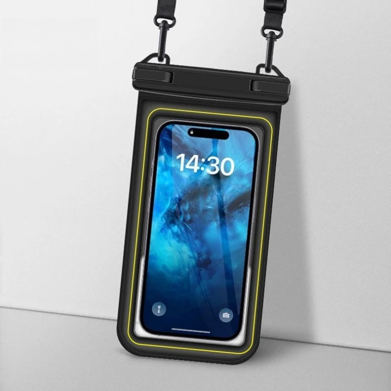 Gadgit Co™ – Floating Waterproof Phone Pouch with Lanyard (Sponge Float)