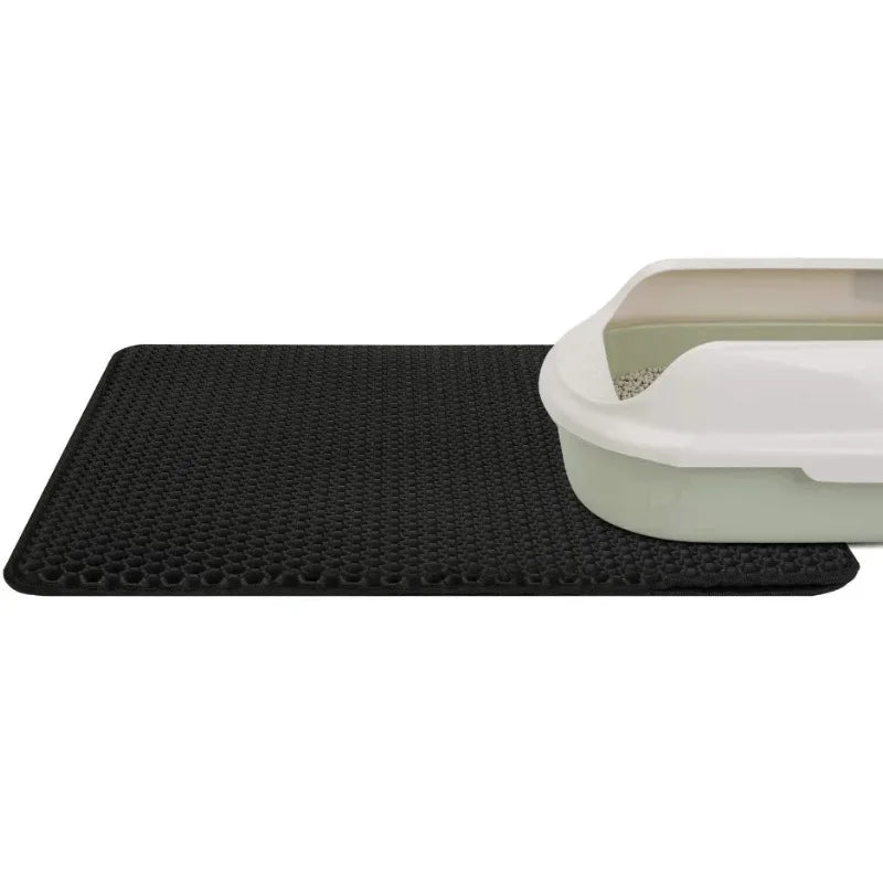 CleanPaw Duo™ – Double-Layer Waterproof Litter Mat