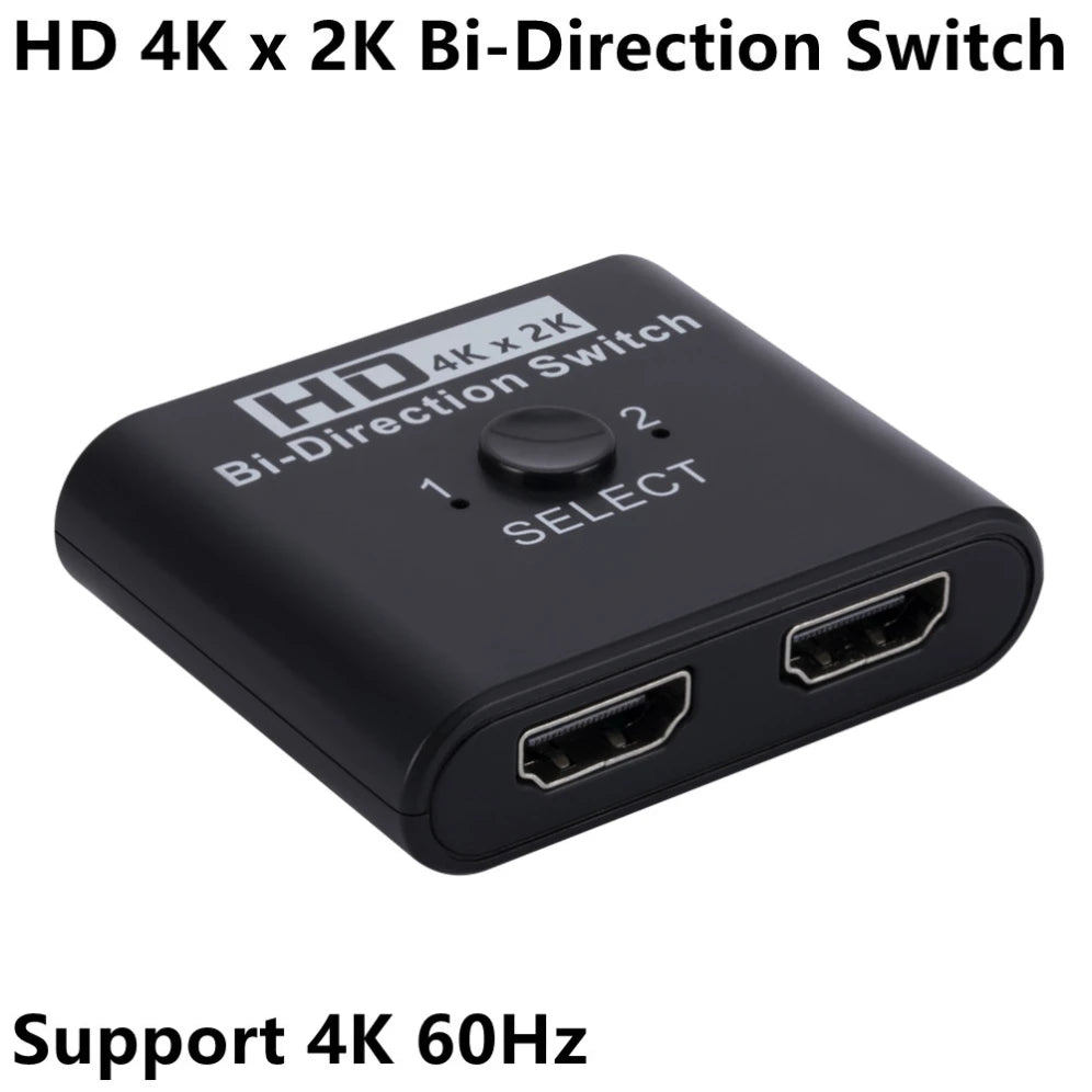 SwitchHub 8K™ – Bi-Directional HDMI 2-in-1 Splitter