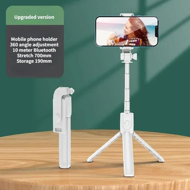 SnapPro™ – Wireless Selfie Stick & Tripod with Light