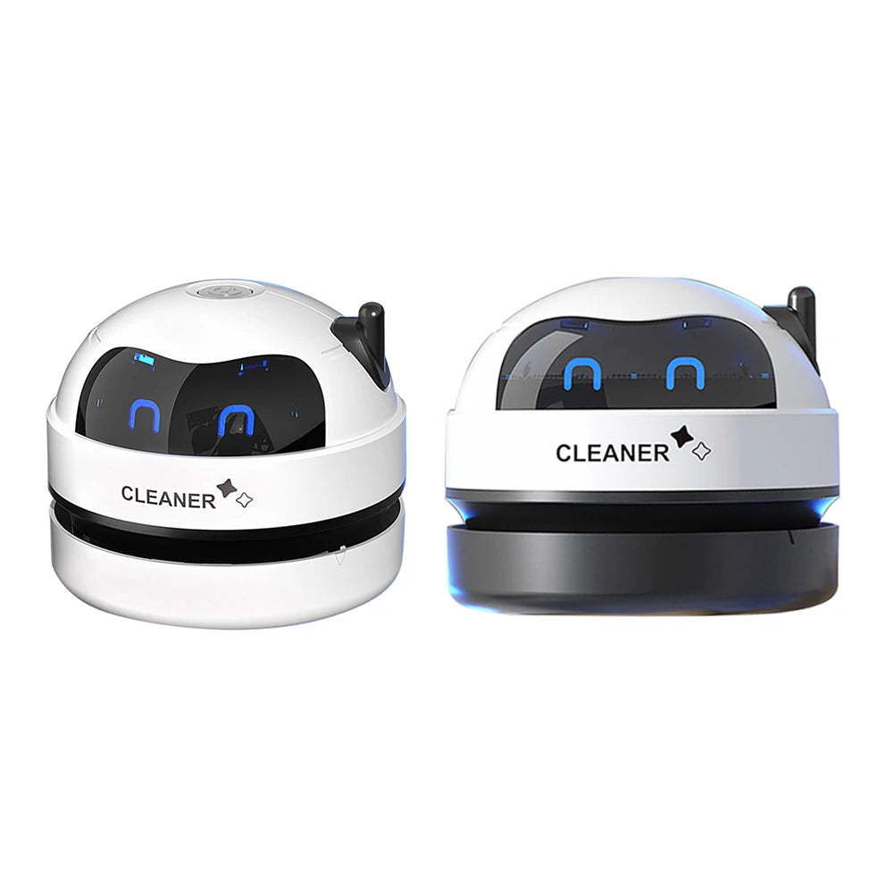 Gadgit Co Mini USB Desktop Vacuum Cleaner | Rechargeable, Detachable Nozzle, Pet Hair