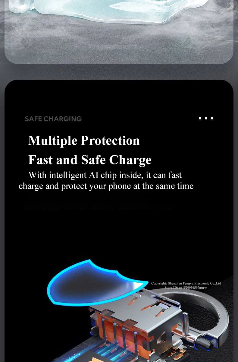 DriveCharge Pro™ – Dual Port USB-C Fast Car Charger