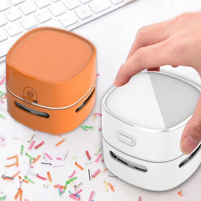 DeskSweep Pro™ – Wireless Mini Desktop Vacuum