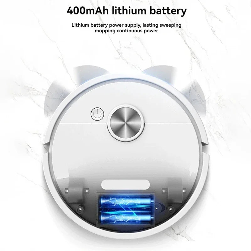 Gadgit Co SwiftBot™ 3-in-1 Robot Vacuum | Sweep, Mop & Suction, 4000Pa