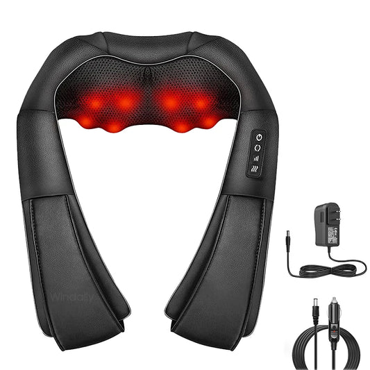 Gadgit Co™ – Heated Shiatsu Neck & Shoulder Massager