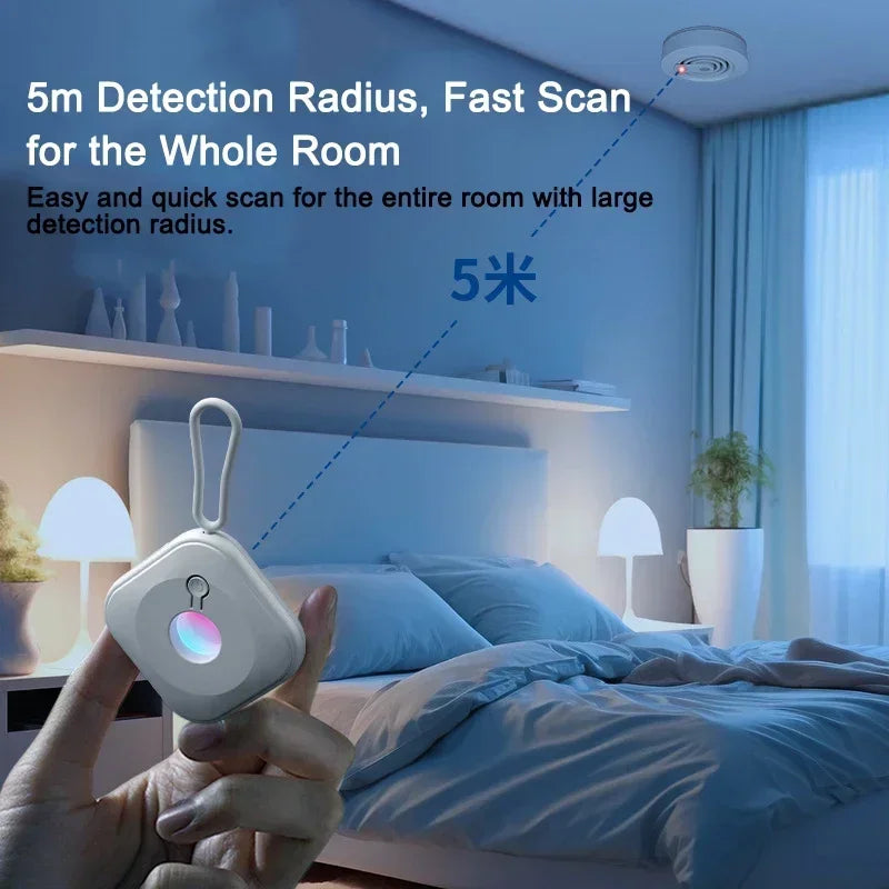 Gadgit Co Infrared Hidden Camera Detector | 3D Sensing Chip, 90%+ Sensitivity, Type-C