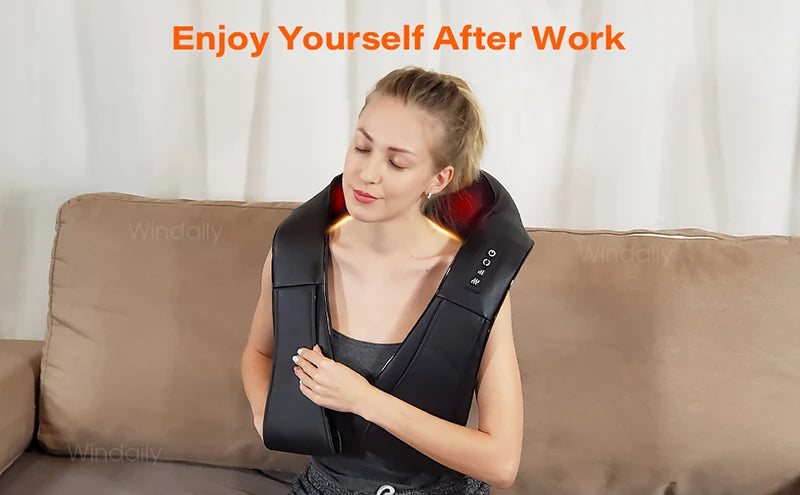 ReliefPro 4D™ – Heated Shiatsu Neck & Shoulder Massager