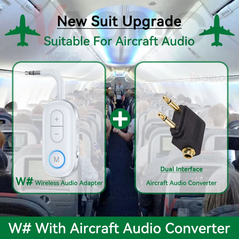 AirLink Pro™ – Bluetooth 5.3 Transmitter & Receiver Adapter