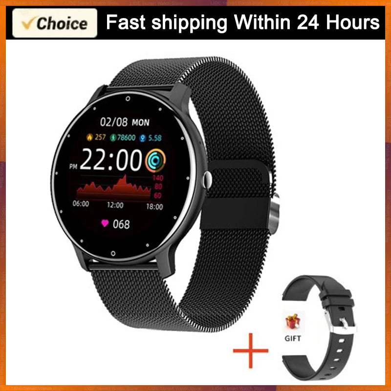 PulseFit X™ – Waterproof Fitness Smartwatch