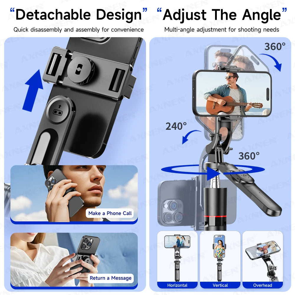 SnapPro X™ – 1708mm Extendable Selfie Tripod