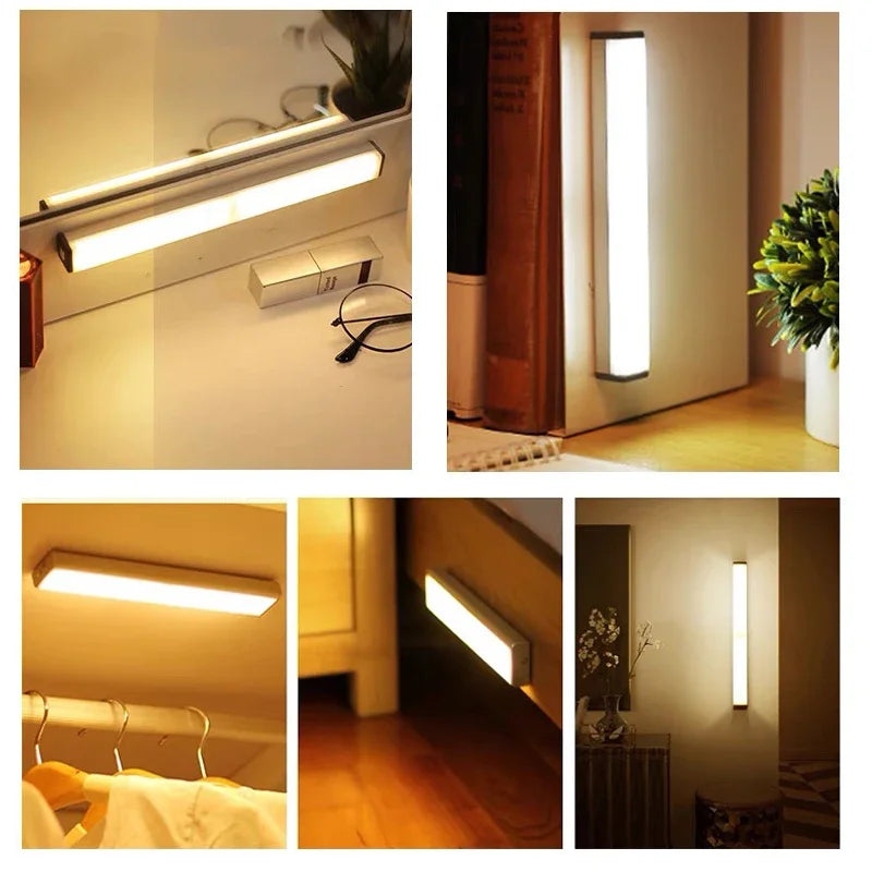 Gadgit Co Motion Sensor LED Bar Light | USB Rechargeable, Dimmable, 4 Sizes
