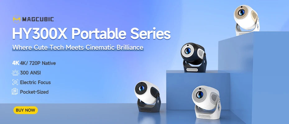 CineSphere X™ – Native 1080P Smart 360° Projector