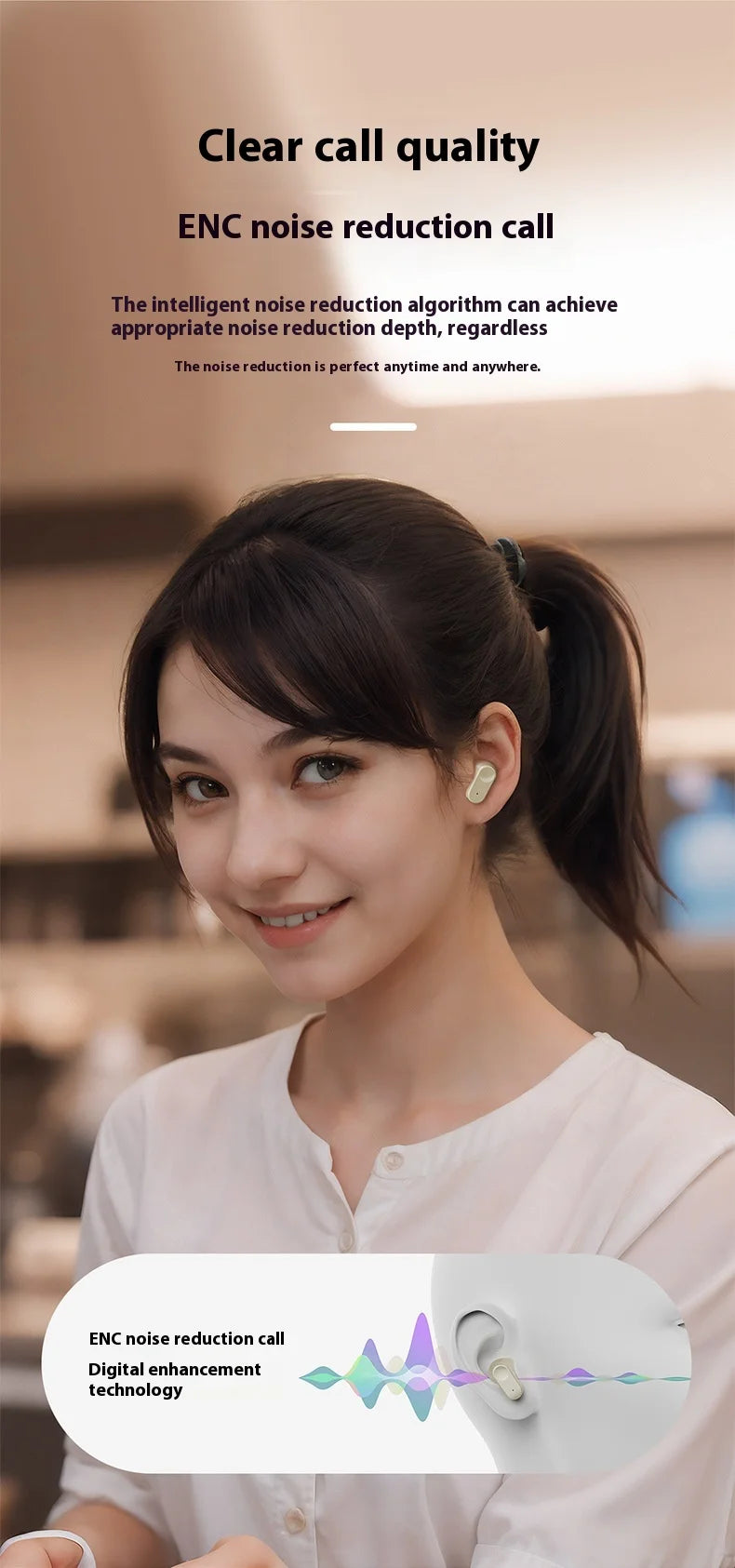 AirBeat Pro™ Wireless Earbuds | Bluetooth 5.3, ANC, 20Hr Battery