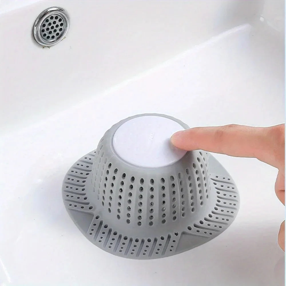 Gadgit Co™ – Collapsible Hair Catcher for Pop-Up & Regular Drains