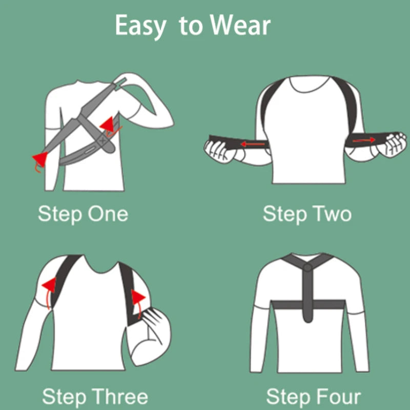 Gadgit Co™ – Adjustable Back & Shoulder Posture Corrector