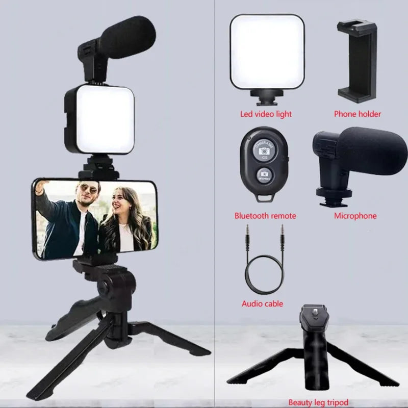 CreatorKit Pro™ – All-in-One Smartphone Vlogging Kit