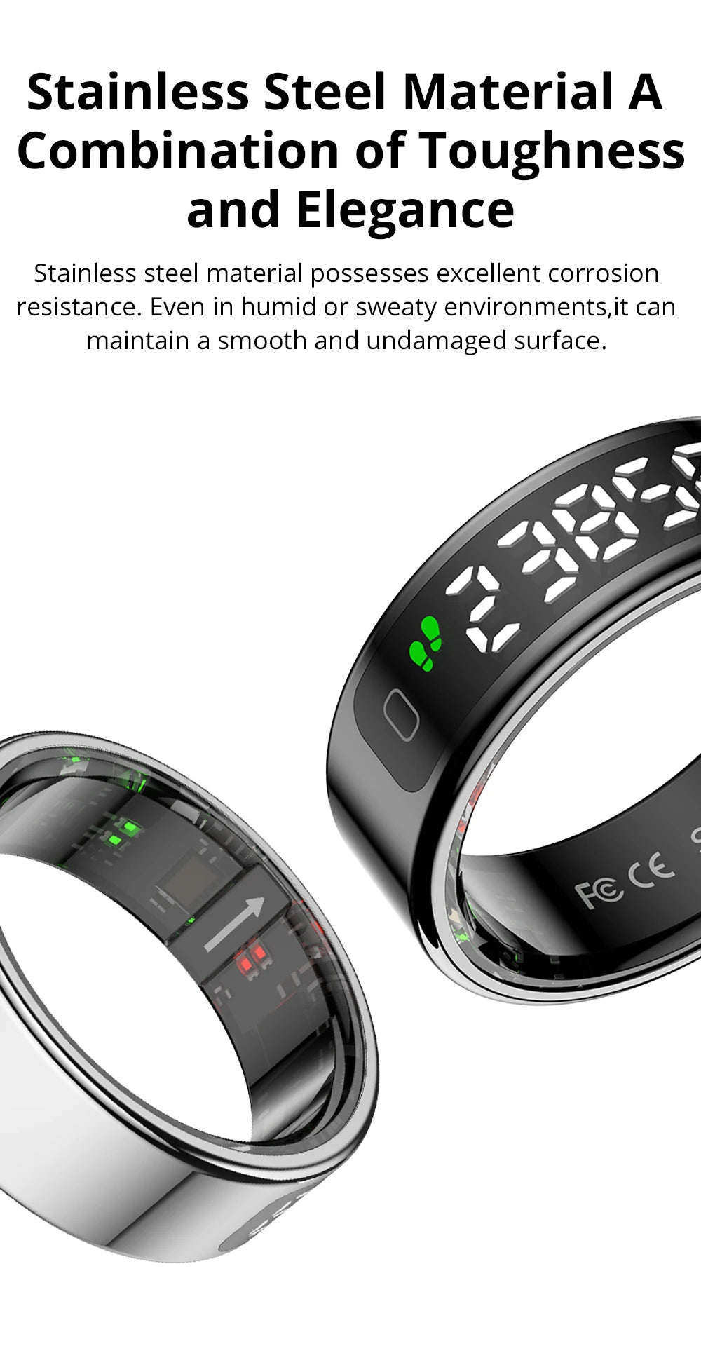 COLMI R12 – Smart Health Ring with Display