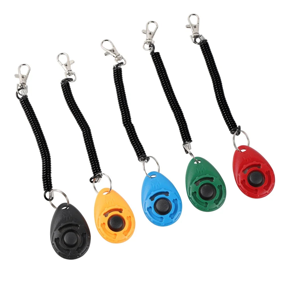TrainClick™ – Pet Training Clicker with Wrist Strap