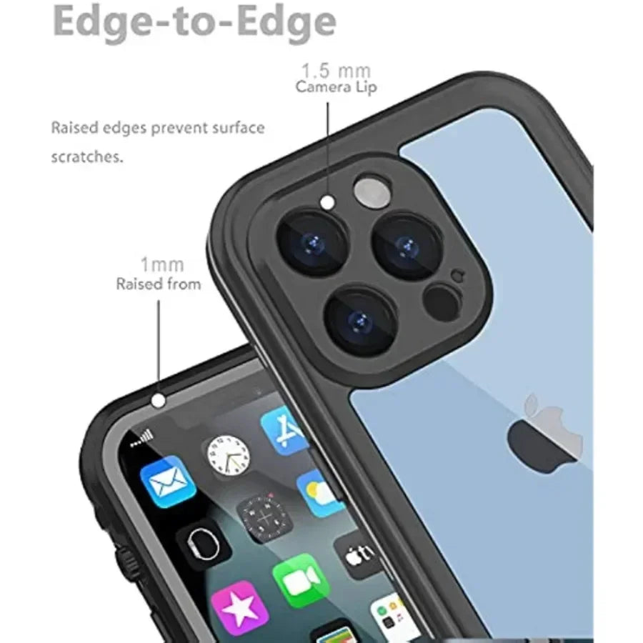 AquaShield Pro™ – IP68 Fully Sealed Waterproof iPhone Case