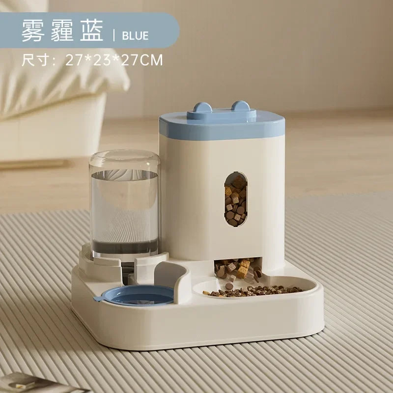 PetFlow Duo™ – Automatic Food & Water Dispenser