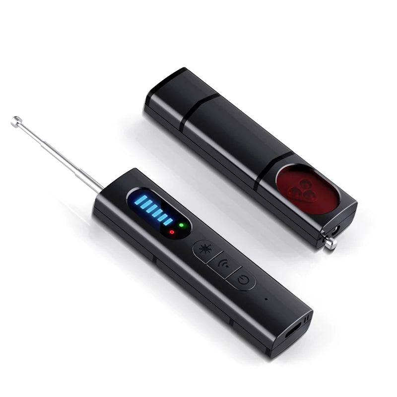 Gadgit Co T18 Multi-Function Anti-Spy Detector Pen | RF, Magnetic, Laser & Vibration
