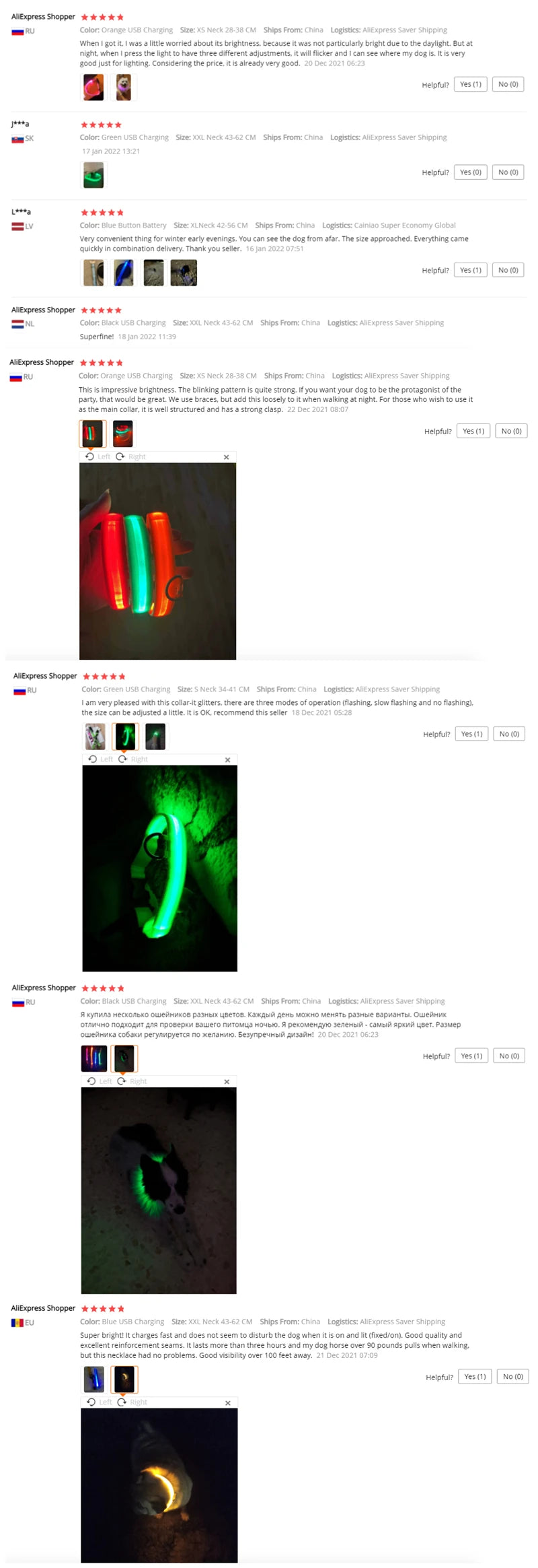 GlowSafe™ – USB Rechargeable LED Dog Collar