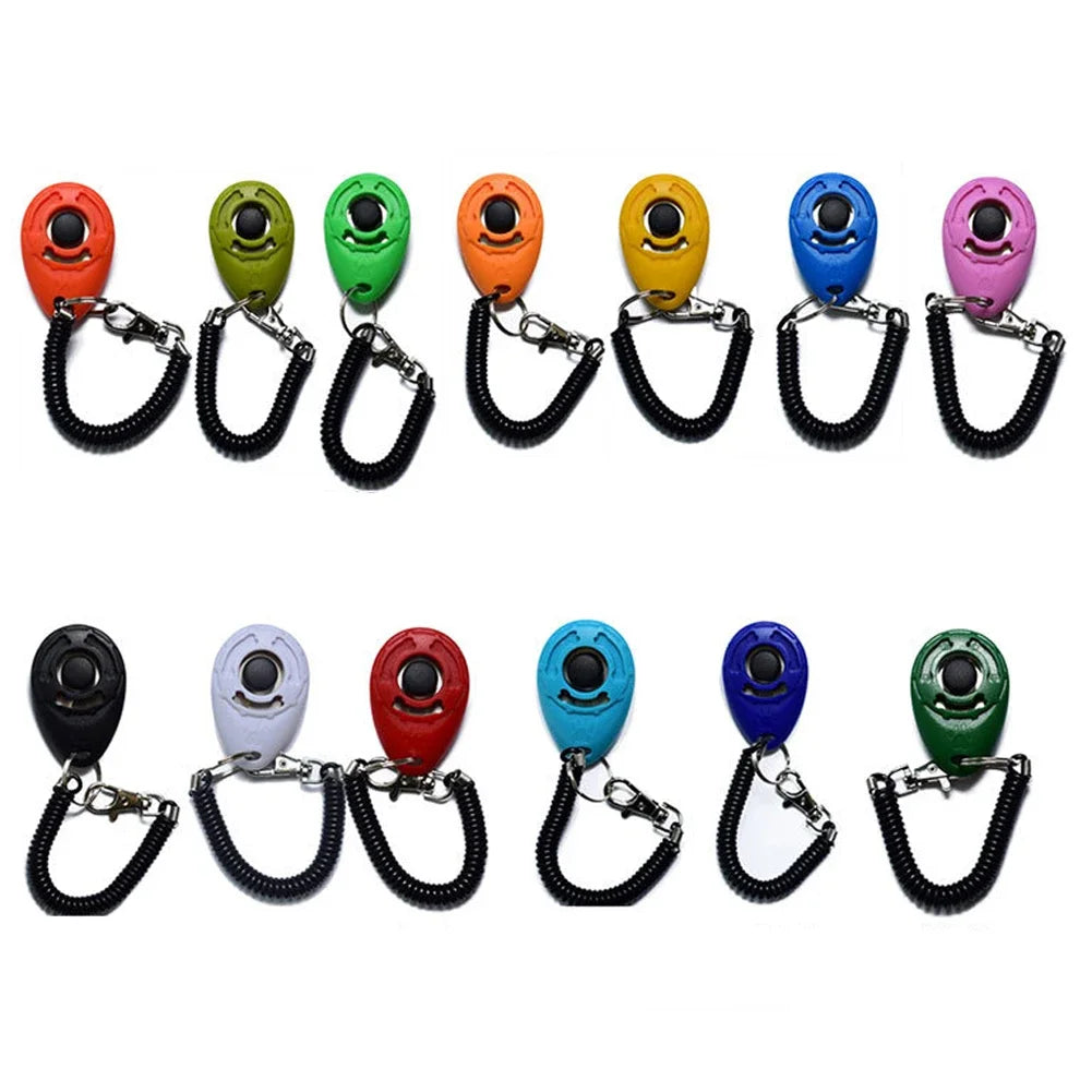 TrainClick™ – Pet Training Clicker with Wrist Strap