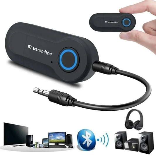 Gadgit Co™ – Bluetooth 4.2 Audio Transmitter (3.5mm & USB)