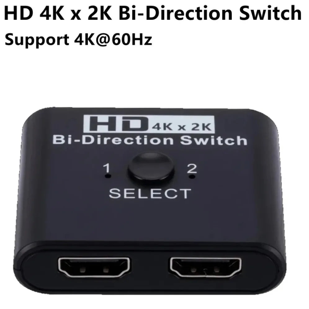 SwitchHub 8K™ – Bi-Directional HDMI 2-in-1 Splitter