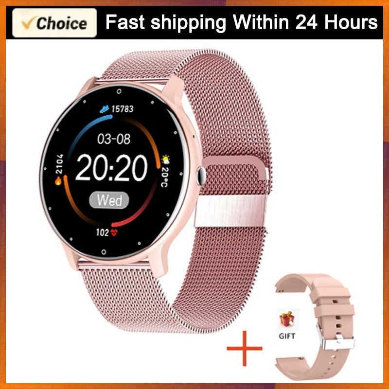 PulseFit X™ – Waterproof Fitness Smartwatch