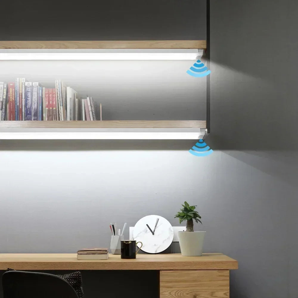 Gadgit Co Motion Sensor LED Bar Light | USB Rechargeable, Dimmable, 4 Sizes