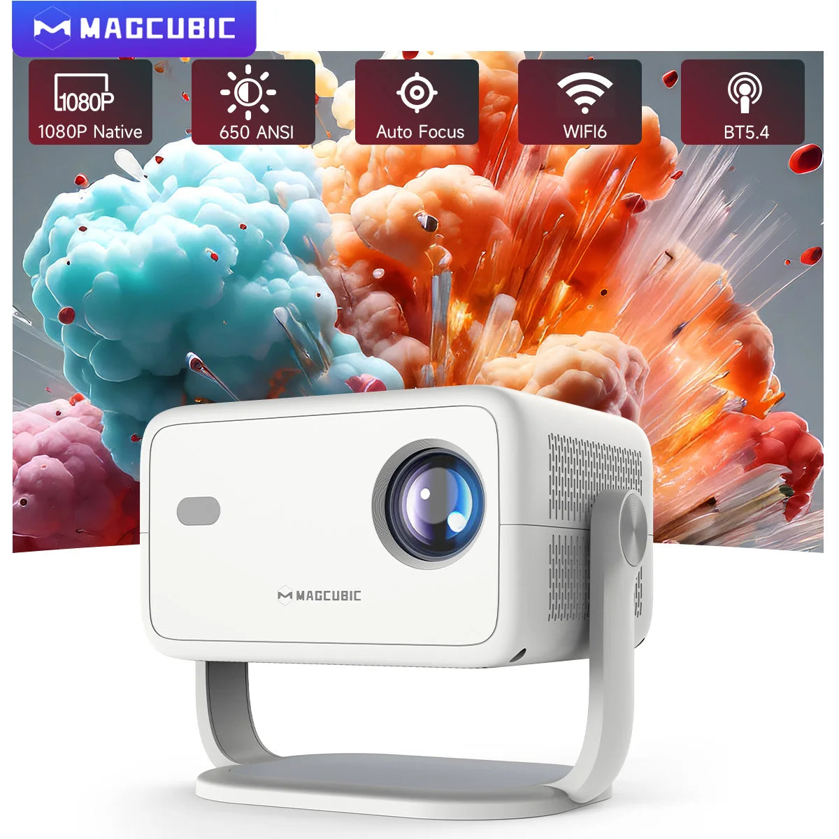 CineSphere X™ – Native 1080P Smart 360° Projector