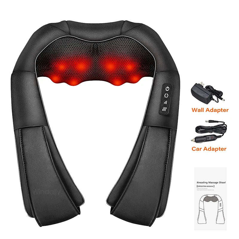 ReliefPro 4D™ – Heated Shiatsu Neck & Shoulder Massager