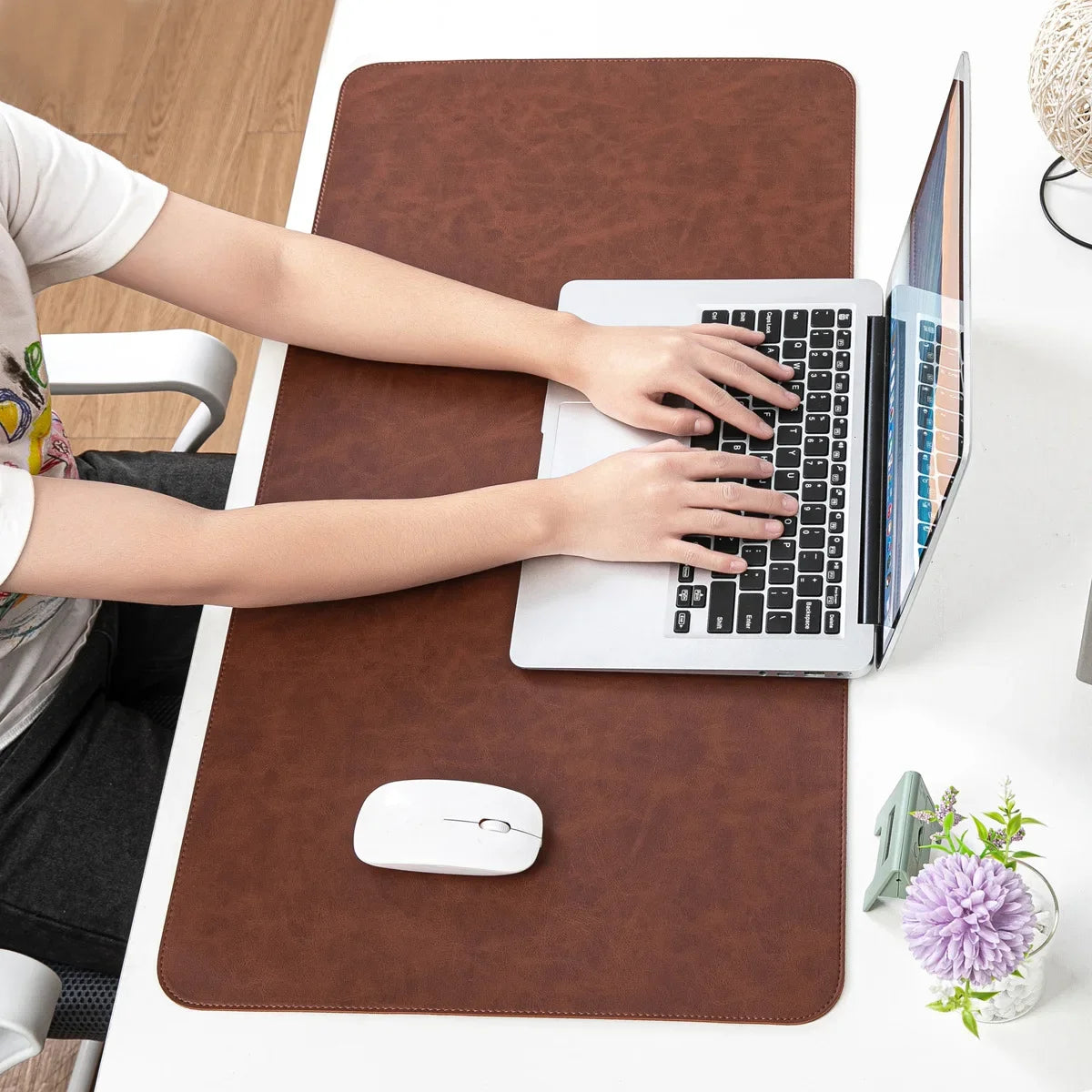 Gadgit Co™ Waterproof PU Leather Desk Mat | Non-Slip, Easy-Clean, 5 Sizes