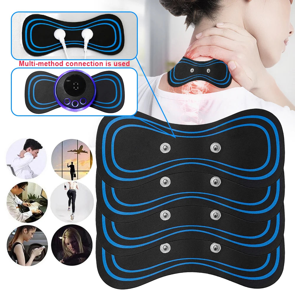SANPKON TENS Machine Physiotherapy Electronic Pulse Muscle Stimulator for Neck Back Shoulder Hand Pain Relief Body Relaxation