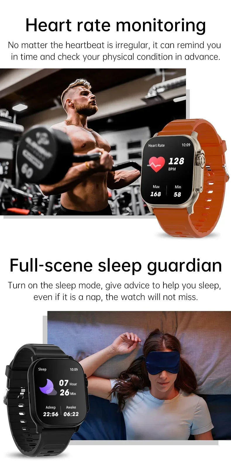 TitanFit 49™ – AMOLED Outdoor Smartwatch