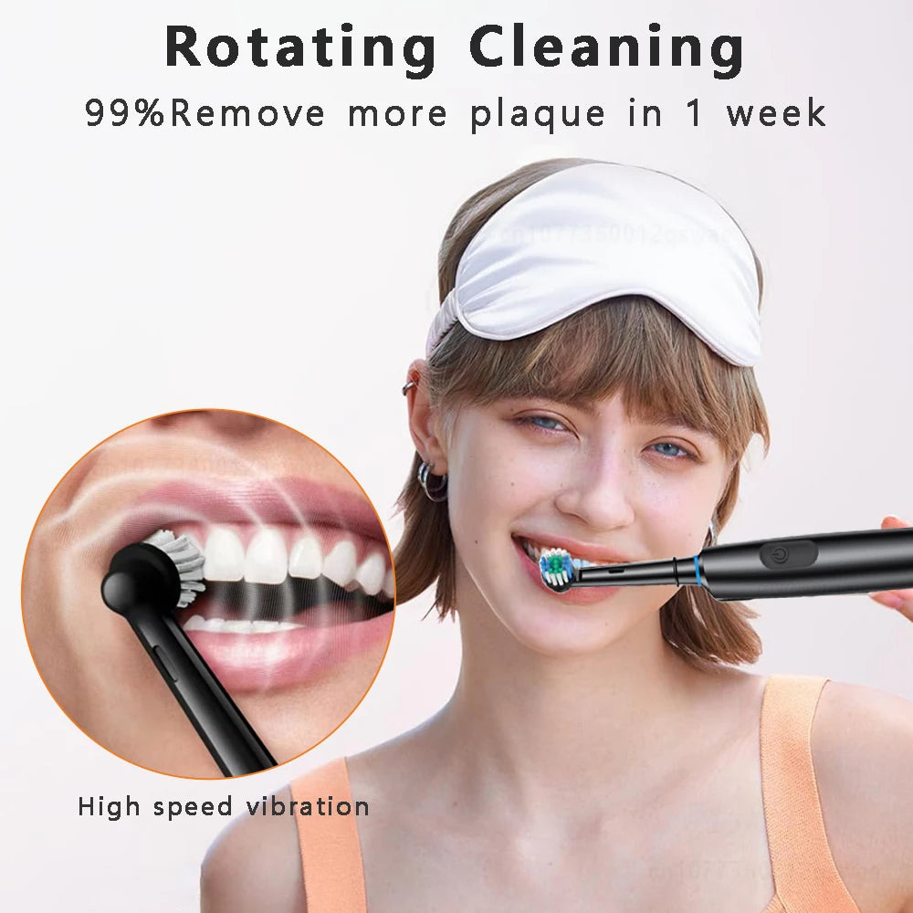 SmilePro 8X™ – Rechargeable Rotary Electric Toothbrush