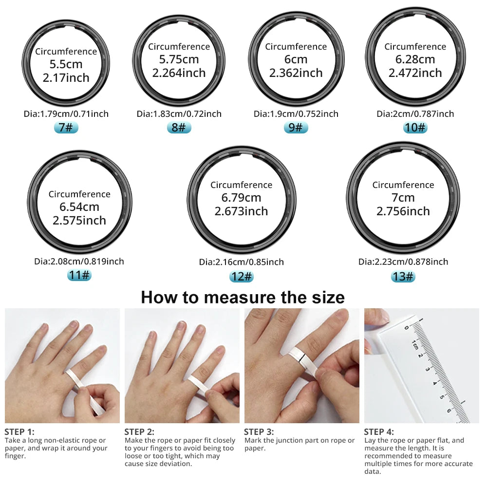 COLMI R12 – Smart Health Ring with Display