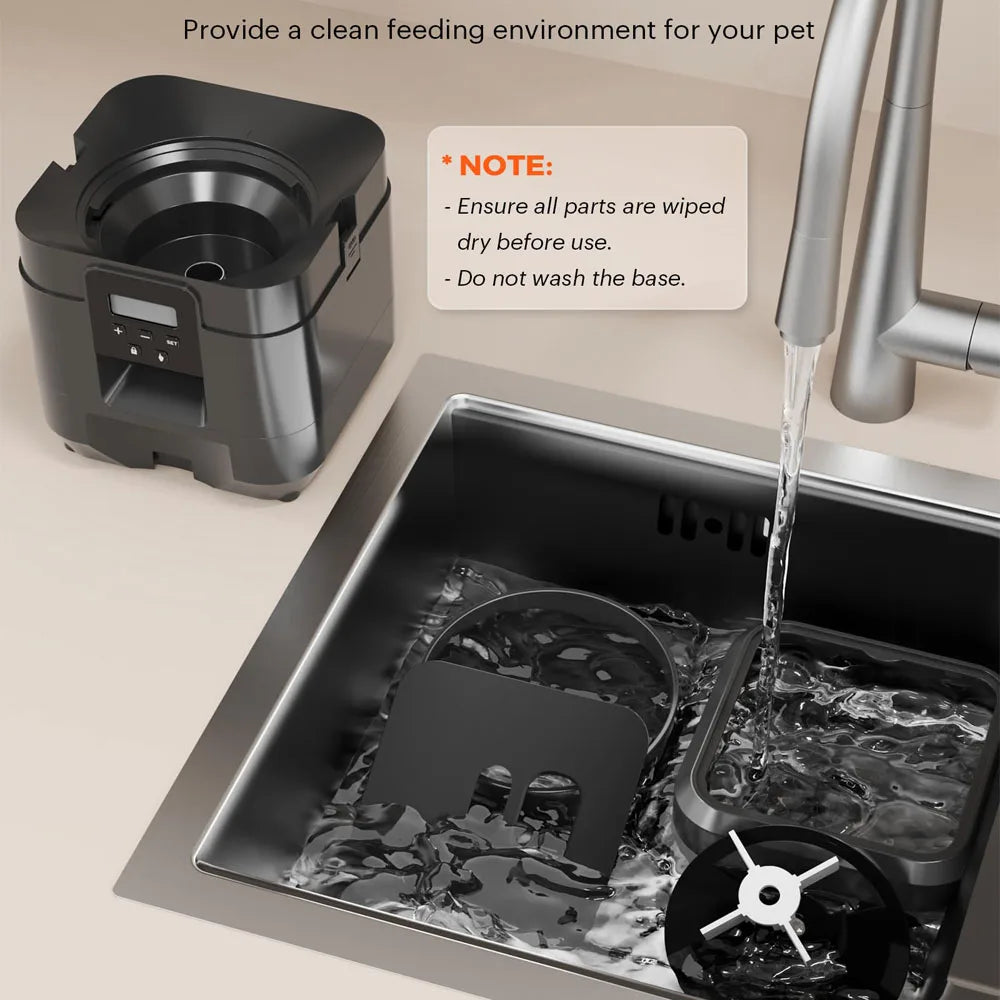 PetFlow Smart™ – Automatic Timed Pet Feeder