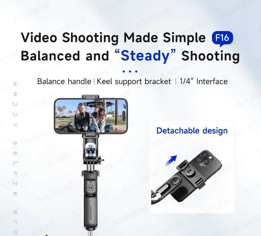 SnapPro X™ – 1708mm Extendable Selfie Tripod