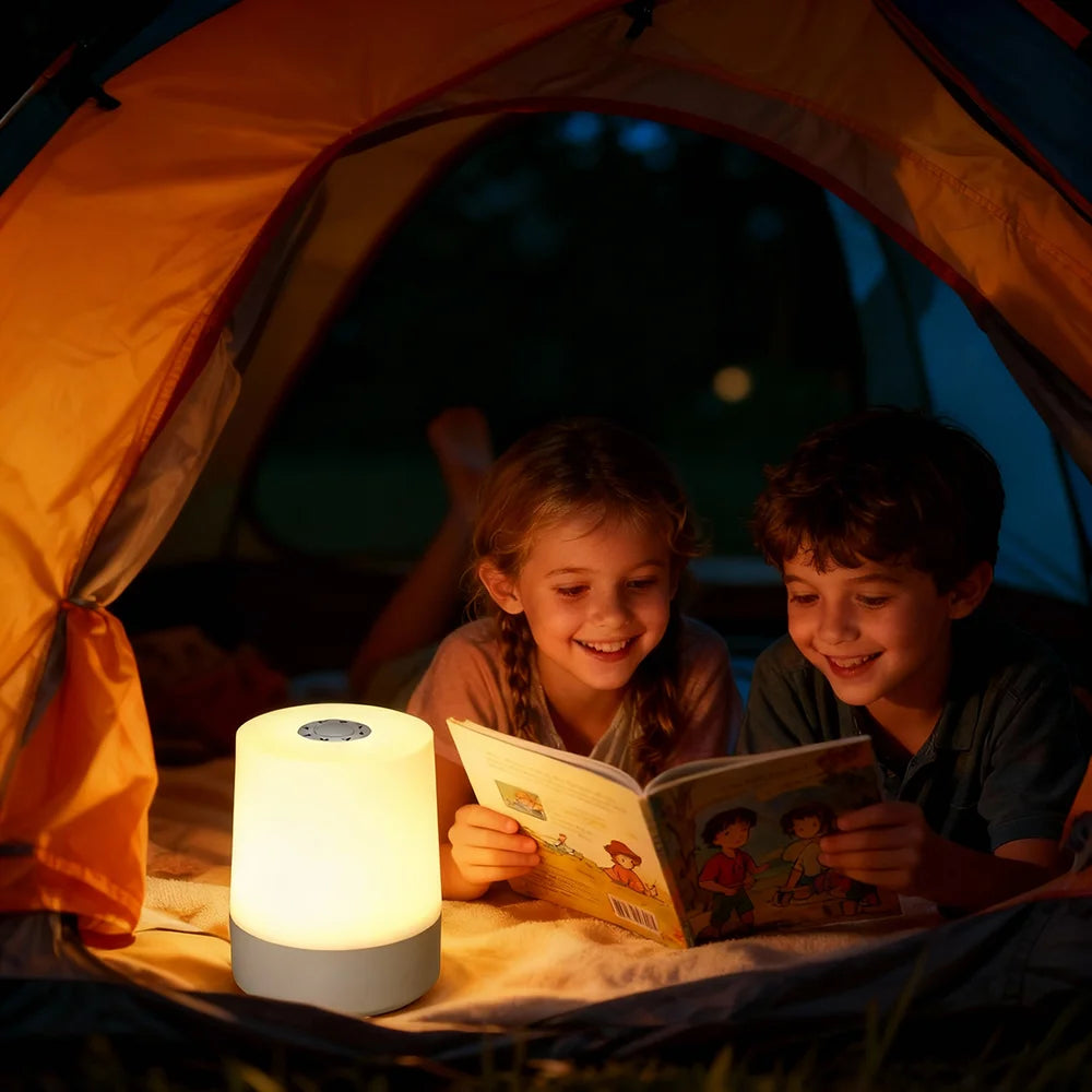 Gadgit Co ™ LED Night Light | RGB & 3CCT, Touch & Remote, USB Rechargeable