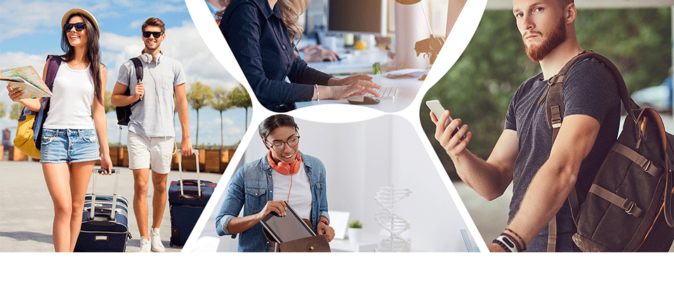 Waterproof Digital Electronic Accessories Organizer Travel  Case for cable Chargers