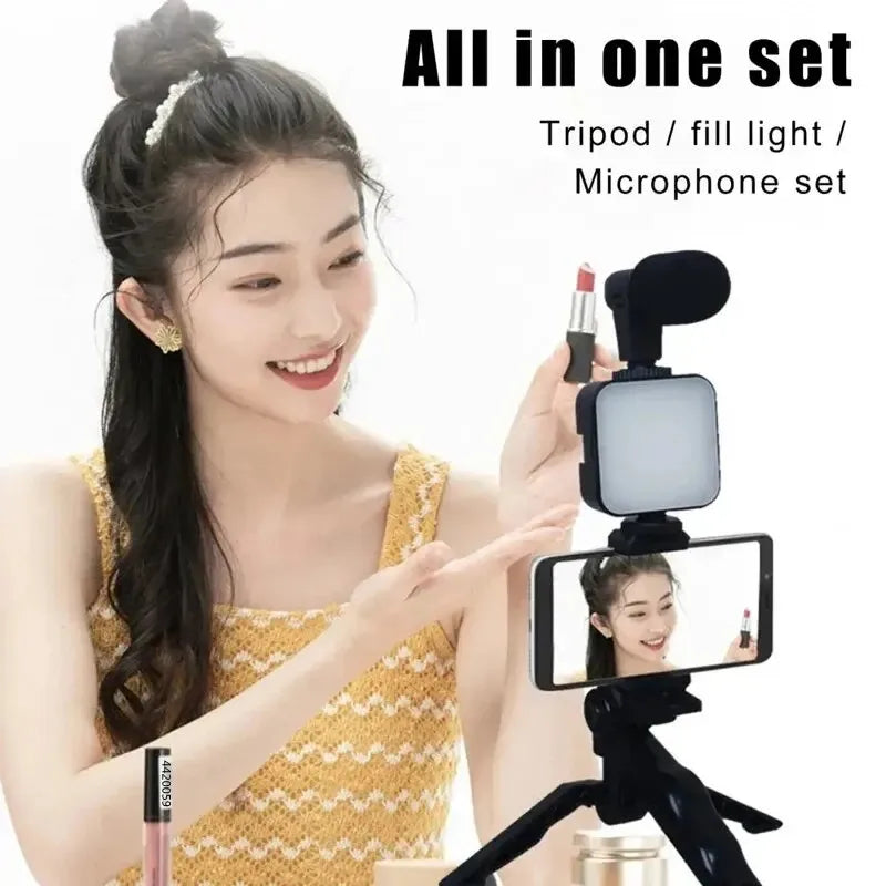 CreatorKit Pro™ – All-in-One Smartphone Vlogging Kit