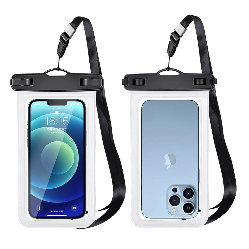 Gadgit Co™ – IPX8 Waterproof Phone Pouch with Lanyard