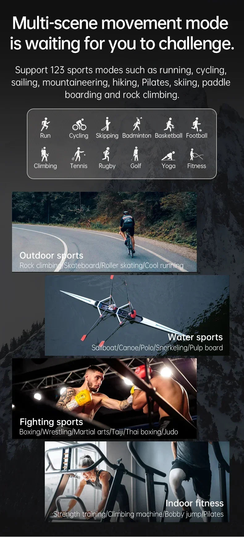TitanFit 49™ – AMOLED Outdoor Smartwatch