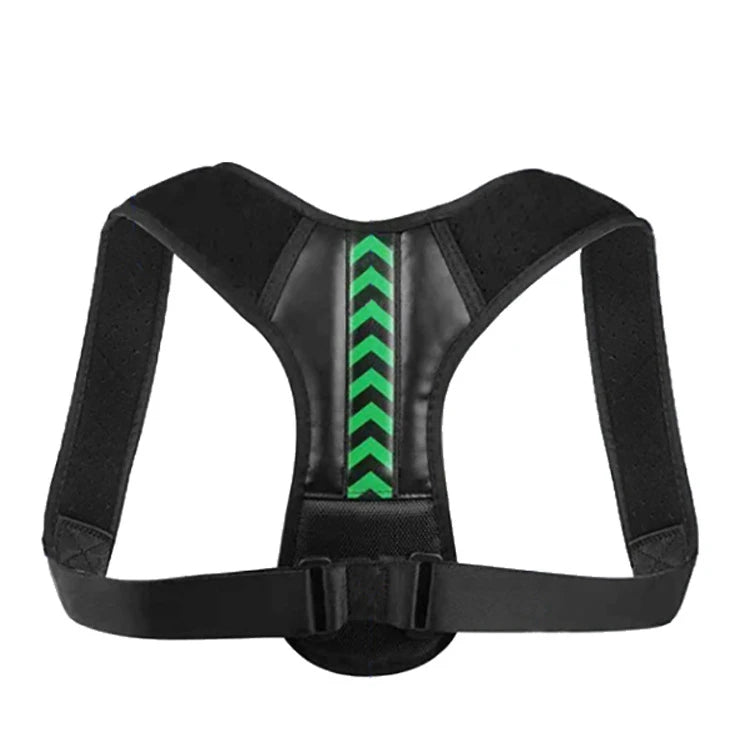 Adjustable Back Shoulder Posture Corrector Belt Clavicle Spine Support Cotton Neoprene Upper Back Neck Brace for Home Office Sport