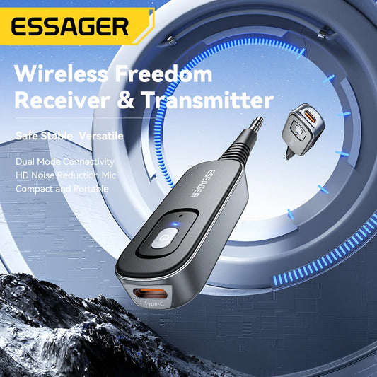 Gadgit Co™ – 2-in-1 Bluetooth 5.1 Audio Transmitter & Receiver